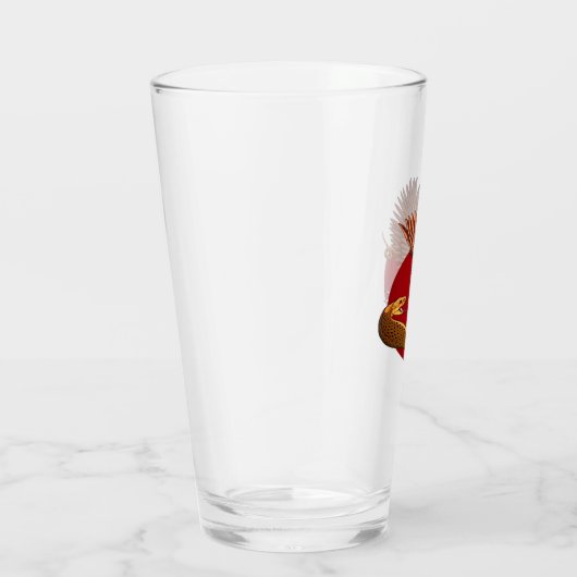 Eagle en Snake Glas (Rechts)