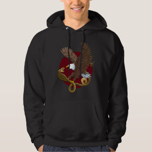 Eagle en Snake Hoodie