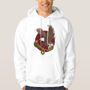 Eagle en Snake Hoodie