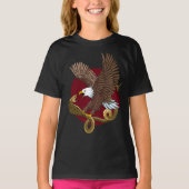 Eagle en Snake T-shirt (Voorkant)