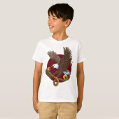 Eagle en Snake T-shirt (Voorkant volledig)