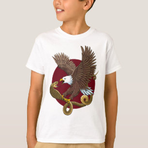 Eagle en Snake T-shirt