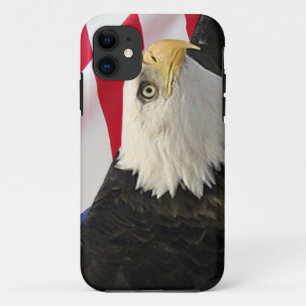 Eagle en Vlag Case-Mate iPhone Case