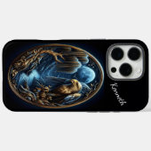 Eagle etherische gloed van een volle maan Case-Mate iPhone case (Achterkant (horizontaal))