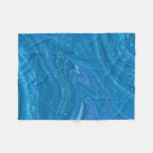 Eagle Eye 2 Abstracte Worpdeken Fleece Deken (Voorkant (Horizontaal))