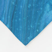 Eagle Eye 2 Abstracte Worpdeken Fleece Deken (Hoek)