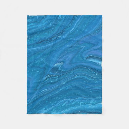 Eagle Eye 2 Abstracte Worpdeken Fleece Deken (Voorkant)
