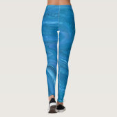 Eagle Eye 3 Cool Blue Abstract Leggings (Achterkant)