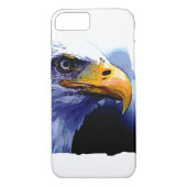 Eagle Eye Artwork iPhone 7 Hoesje (Achterkant)