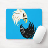 "Eagle Eye" Mousepad - Blue Muismat (Met muis)