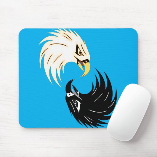 "Eagle Eye" Mousepad - Blue Muismat (Met muis)