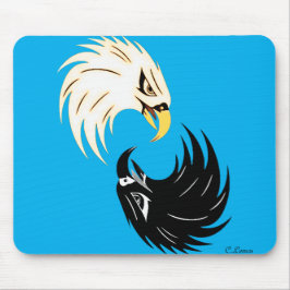 "Eagle Eye" Muismat - Blauw