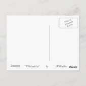 Eagle Eyed Pomeranian Briefkaart (Achterkant)