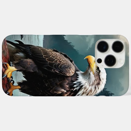 Eagle Eyes Case-Mate iPhone Case (Achterkant (horizontaal))