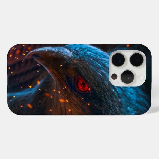 Eagle Eyes iPhone 15Pro Hoesje (Achterkant (horizontaal))