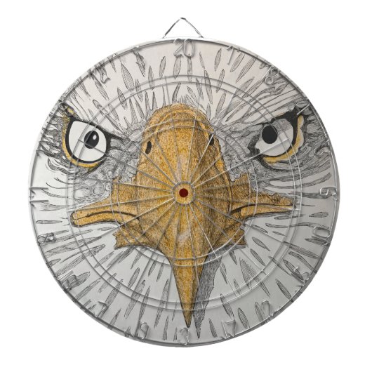 Eagle Face Champion Dartboard Dartbord (Voorkant)