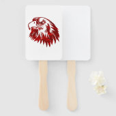 Eagle Face Handwaaier (Voorkant en achterkant)