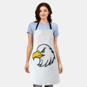 Eagle Face Schort (Gedragen)