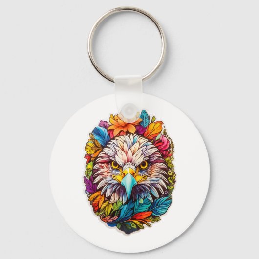Eagle Face Sleutelhanger (Voorkant)