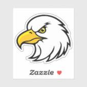 Eagle Face Sticker (Vel)