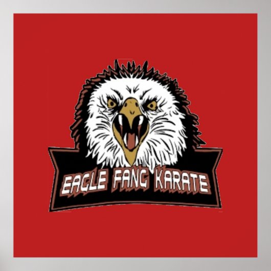 Eagle Fang Karate Poster (Voorkant)
