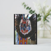 Eagle Feather Briefkaart (Staand voorkant)