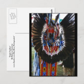 Eagle Feather Briefkaart (Voorkant / Achterkant)