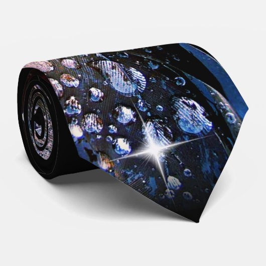 Eagle Feather Rain Mannen Stropdas (Opgerold)