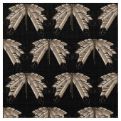 Eagle Feathers Fabric Native Art Feathers Stof (Close Up)