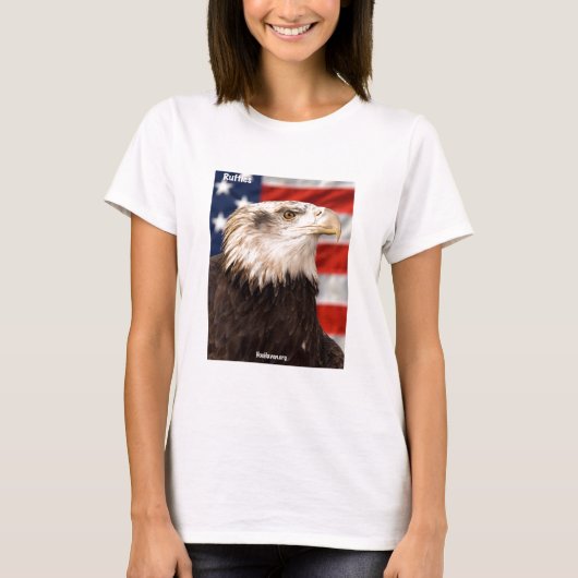 Eagle Fied Damt T-shirt (Voorkant)