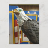 Eagle Figurine Briefkaart (Voorkant)