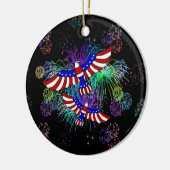 Eagle Fireworks Keramisch Ornament (Links)