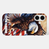 Eagle Flag 250th Anniversary iPhone / iPad case (Achterkant (horizontaal))