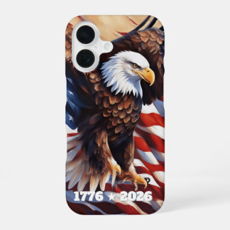 Eagle Flag 250th verjaardag iPhone / iPad hoesje iPhone 16 Hoesje
