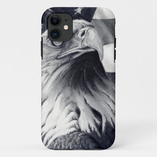 Eagle & Flag iPhone 5/5s Zelden Daar Hoesje (Achterkant)