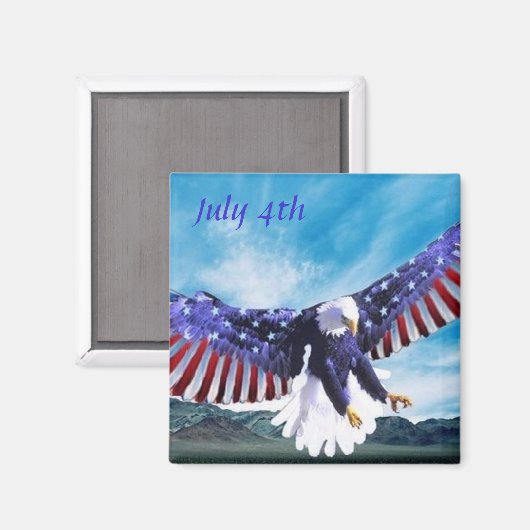 Eagle Flag Magnet (Voorkant / Achterkant)