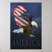 Eagle Flag Poster (Voorkant)