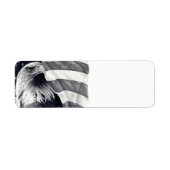 Eagle & Flag retouradreslabels Etiket (Voorkant)