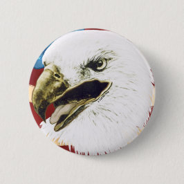 Eagle Flag Ronde Button 5,7 Cm