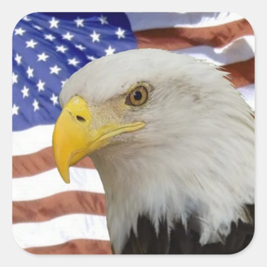 Eagle flag sticker (Voorkant)