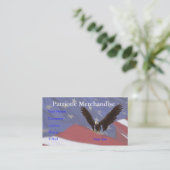 Eagle Flag Visitekaartje (Staand voorkant)