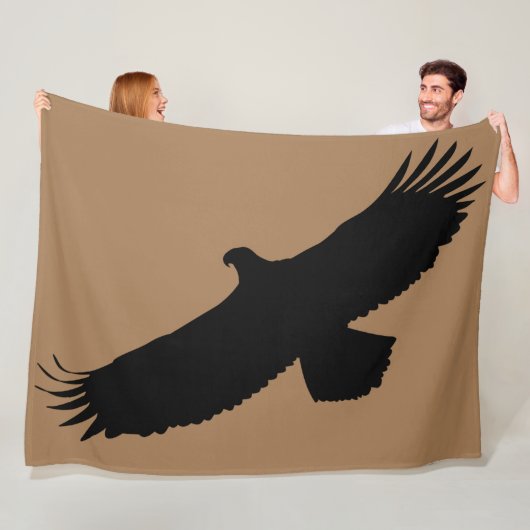 Eagle Fleece Deken - Kies kleur (In situ)