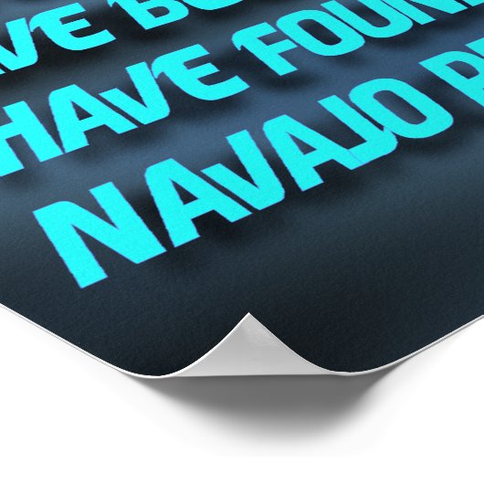 Eagle-Flight-29-Navajo-Proverb Poster (Hoek)