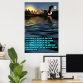 Eagle-Flight-29-Navajo-Proverb Poster (Thuiskantoor)