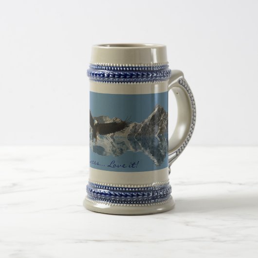 EAGLE FLIGHT Kale Eagle Wildlife Drink Stein Bierpul (Voorkant rechts)
