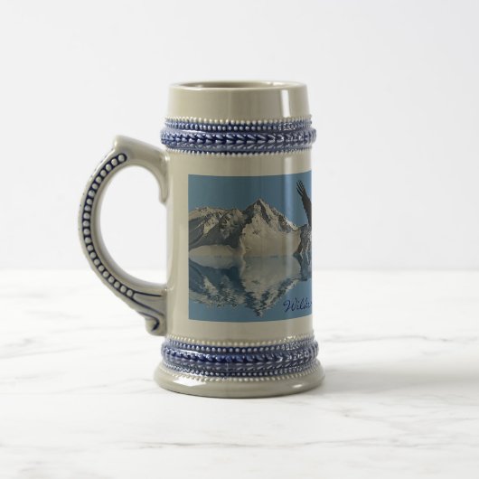 EAGLE FLIGHT Kale Eagle Wildlife Drink Stein Bierpul (Links)