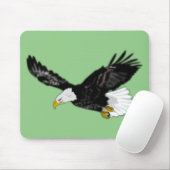 Eagle Flying Muismat - Uw kleuren (Met muis)