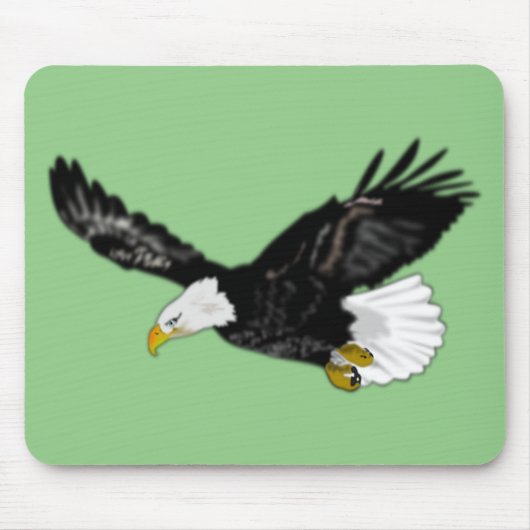 Eagle Flying Muismat - Uw kleuren (Voorkant)