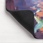 Eagle Flying over a Canyon Muismat (Hoek)