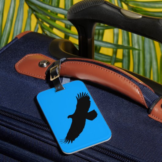 Eagle Flying Personaliseerde uw Bagagelabel (Voorkant Insitu 1)